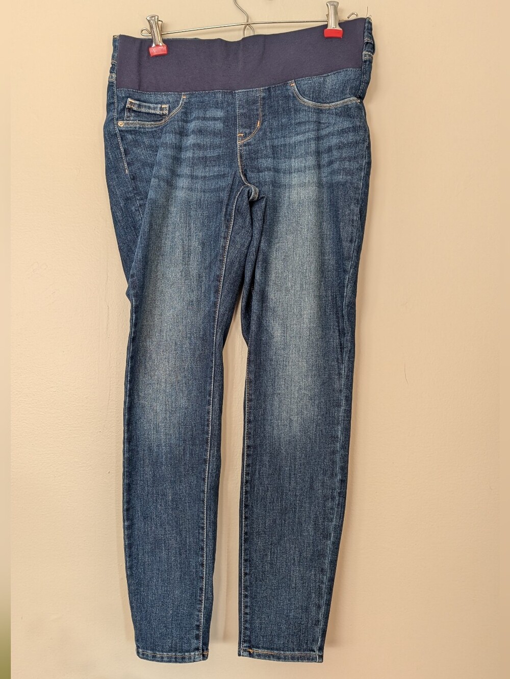 Maternity Stretch Denim Jeans - Blue